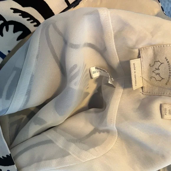 Anthropologie Vanessa Virginia Ink Set Bloom Fit &
Flare Dress Size 2 - Picture 7 of 9